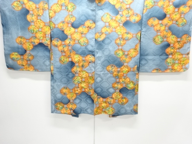 JAPANESE HAORI / UNUSED / FLORAL PLANTS